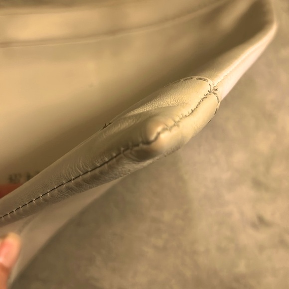 Balenciaga Grey Leather Clutch - Picture 7 of 8